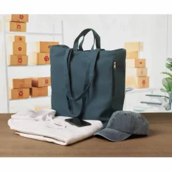 GAVE COLOUR Sac shopping en coton recyclé - GiftRetail MO2565