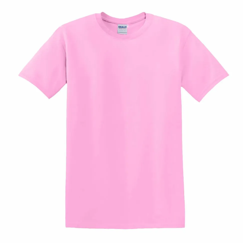 Gildan 5000 - T-shirt Homme Résistant en 100% Coton épais de Haute Qualité