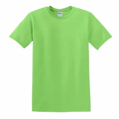 Gildan 5000 - T-shirt Homme Résistant en 100% Coton épais de Haute Qualité