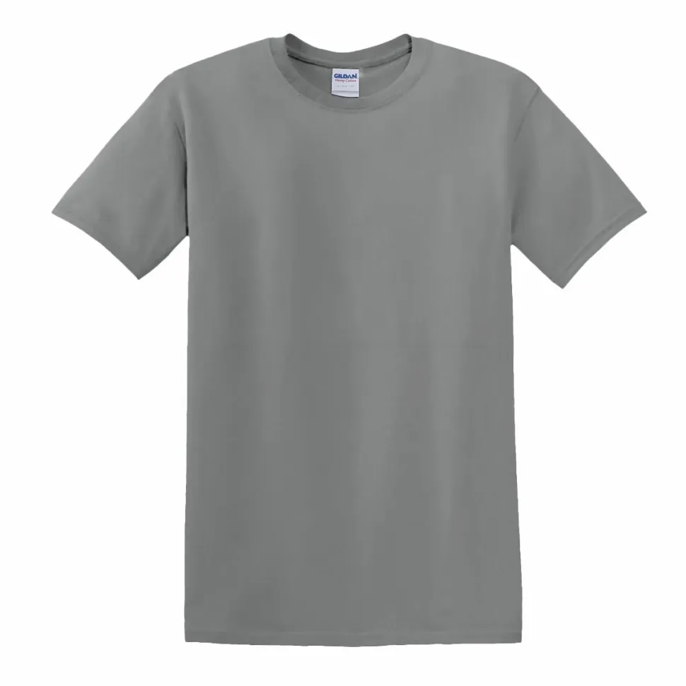 Gildan 5000 - T-shirt Homme Résistant en 100% Coton épais de Haute Qualité