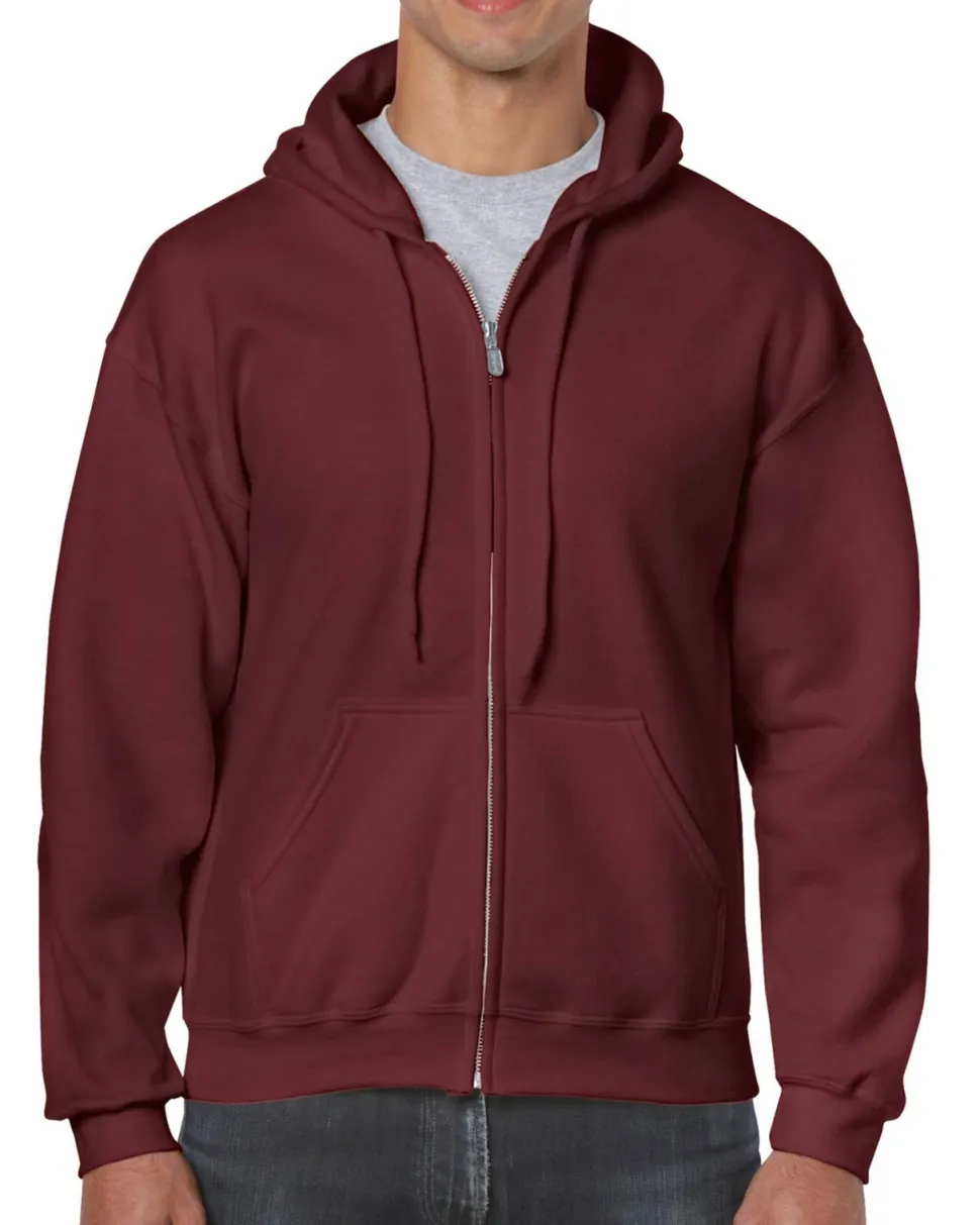 Gildan GD058 - Sweat-shirt à capuche adulte zippé HeavyBlend™