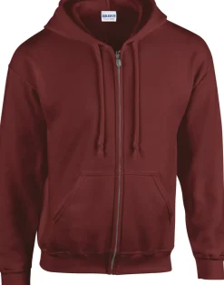 Gildan GI18600 - Sweat-Shirt Homme Zippé avec Capuche