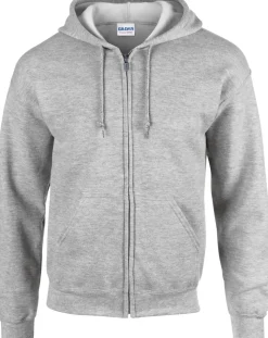 Gildan GI18600 - Sweat-Shirt Homme Zippé avec Capuche