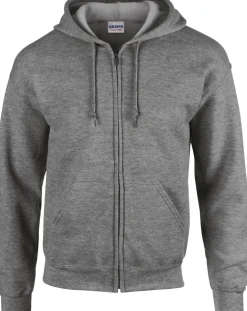 Gildan GI18600 - Sweat-Shirt Homme Zippé avec Capuche