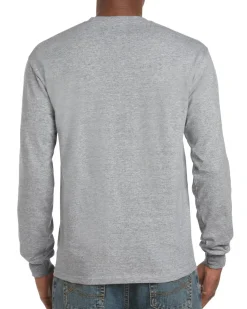 Gildan GI2400 - T-Shirt Homme Manches Longues 100% Coton
