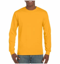 Gildan GI2400 - T-Shirt Homme Manches Longues 100% Coton
