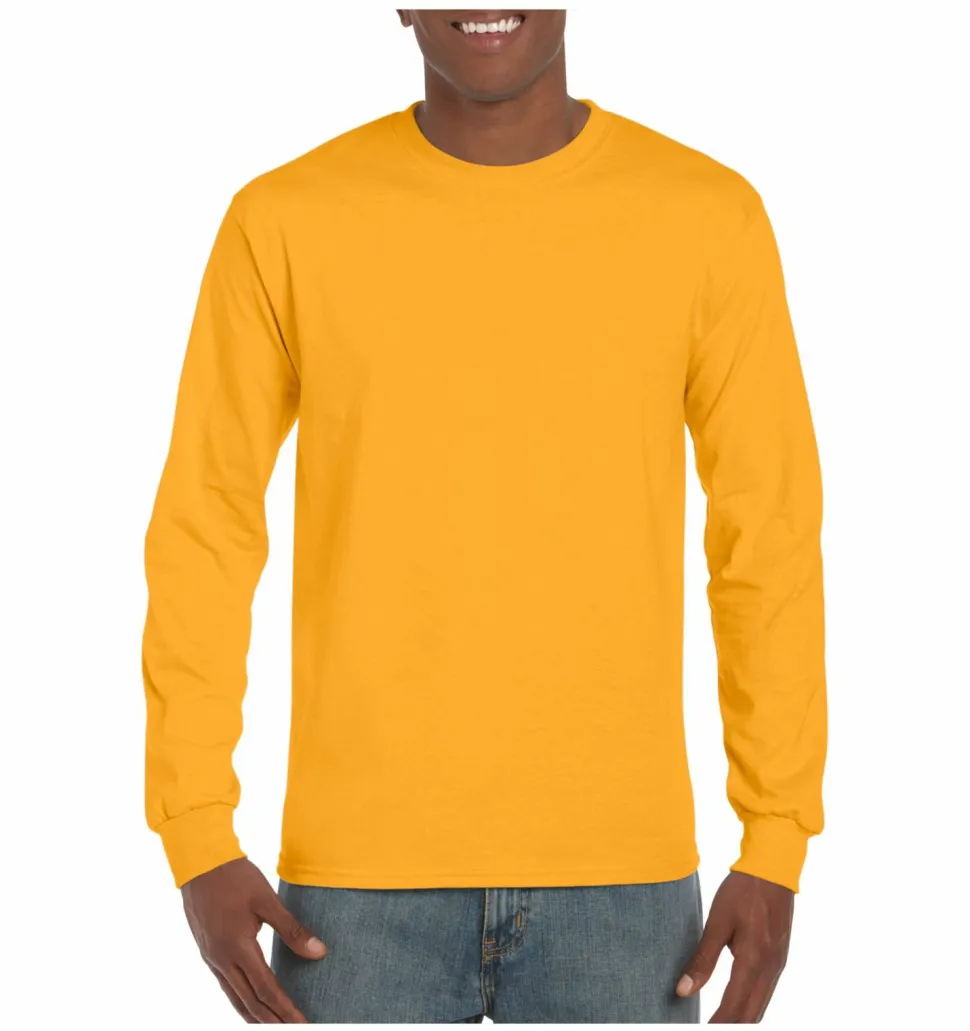 Gildan GI2400 - T-Shirt Homme Manches Longues 100% Coton