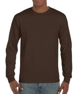 Gildan GI2400 - T-Shirt Homme Manches Longues 100% Coton