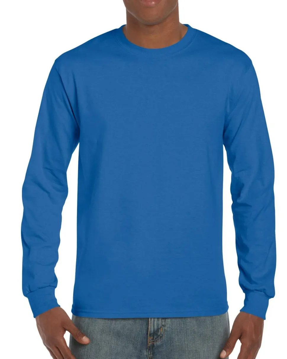 Gildan GI2400 - T-Shirt Homme Manches Longues 100% Coton