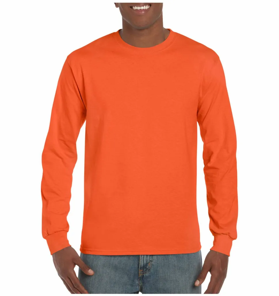 Gildan GI2400 - T-Shirt Homme Manches Longues 100% Coton