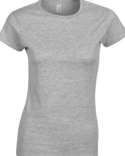 Gildan GI6400L - T-Shirt Femme 100% Coton
