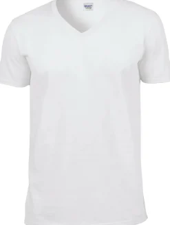 Gildan GI64V00 - T-Shirt Homme Col V 100% Coton