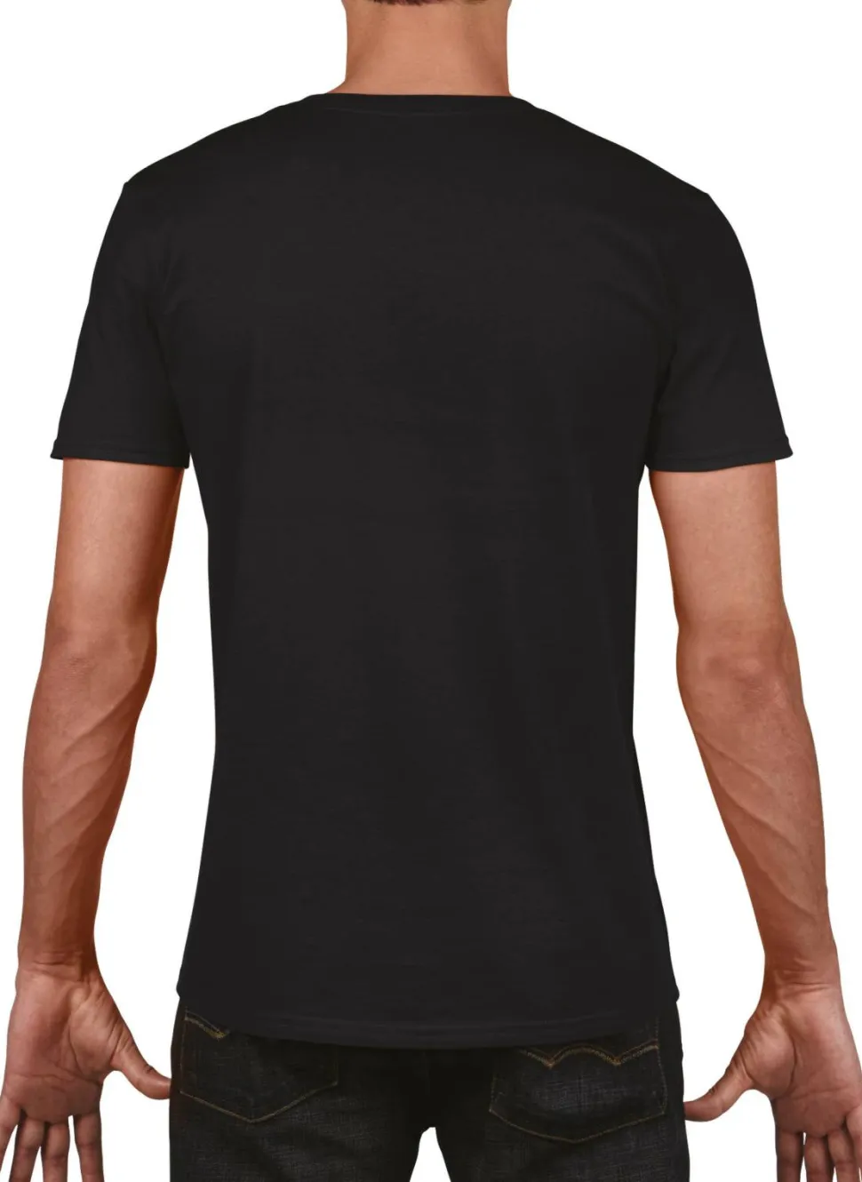 Gildan GI64V00 - T-Shirt Homme Col V 100% Coton