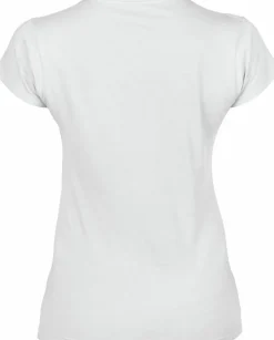 Gildan GI64V00L - T-shirt Femme Col V en Coton Doux
