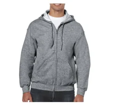 Gildan GN960 - Sweat Capuche Homme Grand Zip