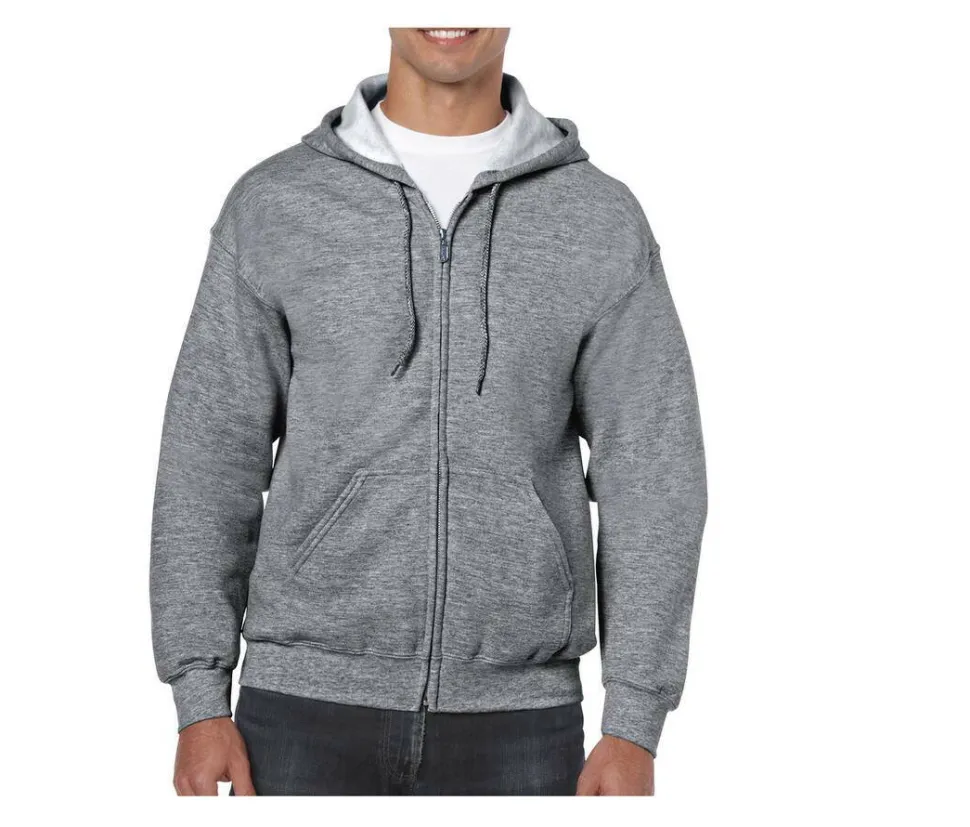 Gildan GN960 - Sweat Capuche Homme Grand Zip