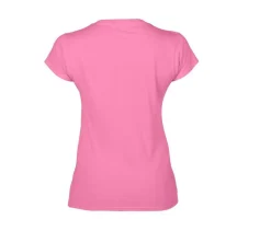 Gildan GN647 - T-Shirt Femme Col V 100% Coton