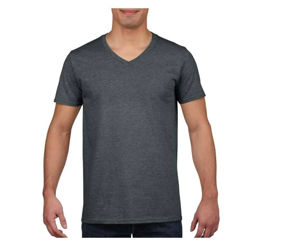 Gildan GN646 - T-Shirt Homme Col V 100% Coton