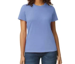GILDAN GN650L - T-shirt Confort Semi-ajusté en Coton Noir