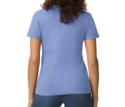 GILDAN GN650L - T-shirt Confort Semi-ajusté en Coton Noir