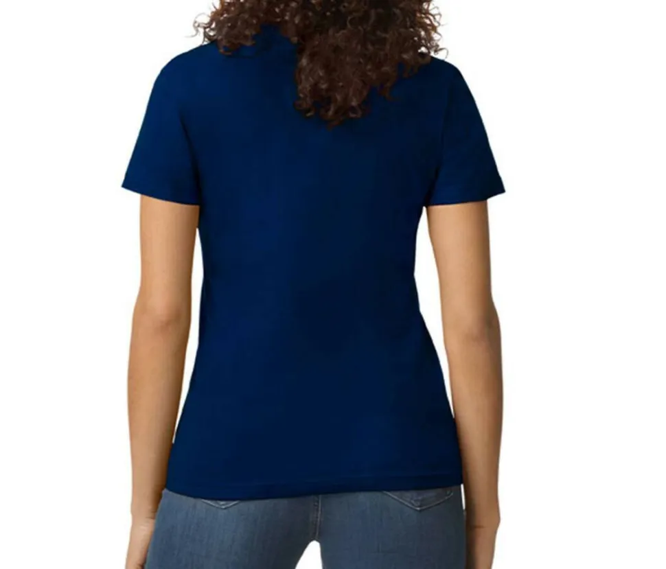 GILDAN GN650L - T-shirt Confort Semi-ajusté en Coton Noir