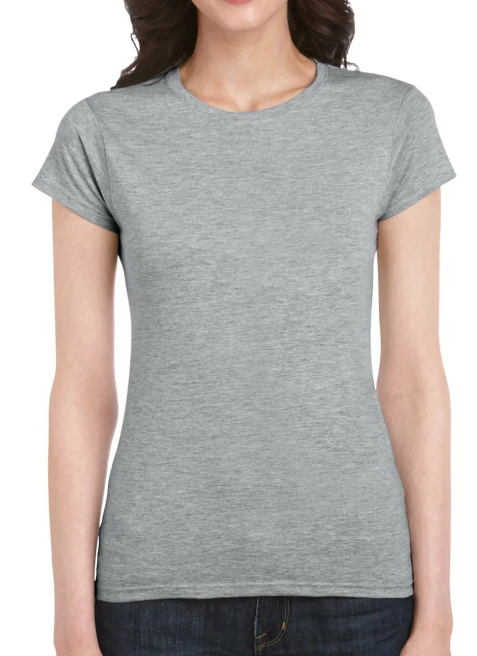Gildan 64000L - T-shirt manches courtes femme RingSpun