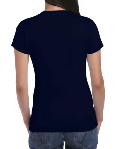 Gildan 64000L - T-shirt manches courtes femme RingSpun
