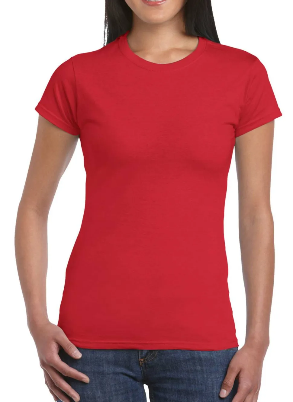 Gildan 64000L - T-shirt manches courtes femme RingSpun