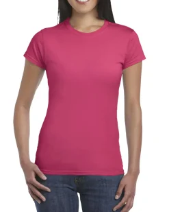 Gildan 64000L - T-shirt manches courtes femme RingSpun