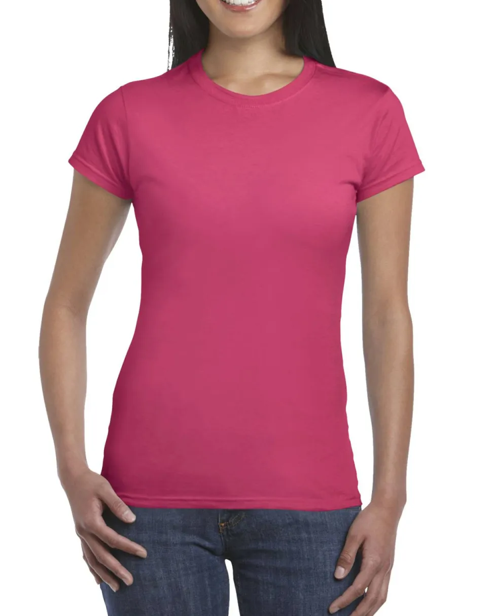 Gildan 64000L - T-shirt manches courtes femme RingSpun