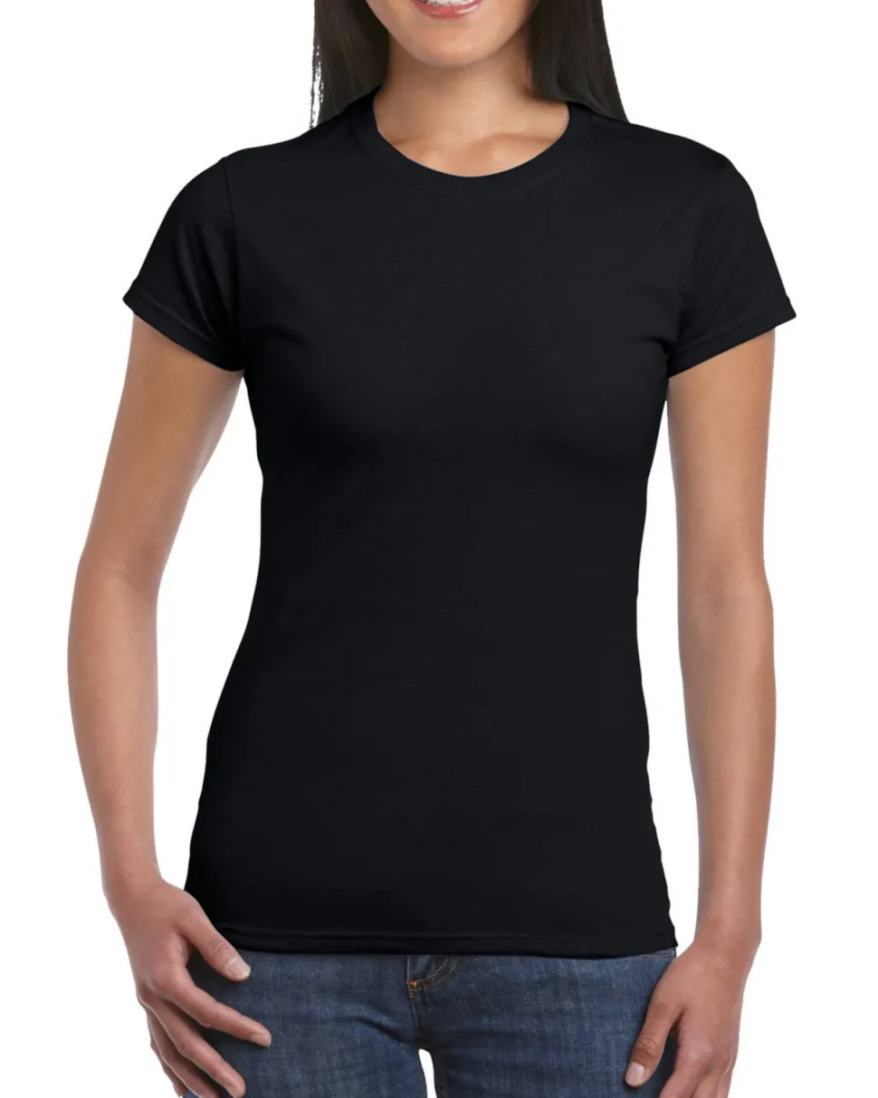 Gildan 64000L - T-shirt manches courtes femme RingSpun