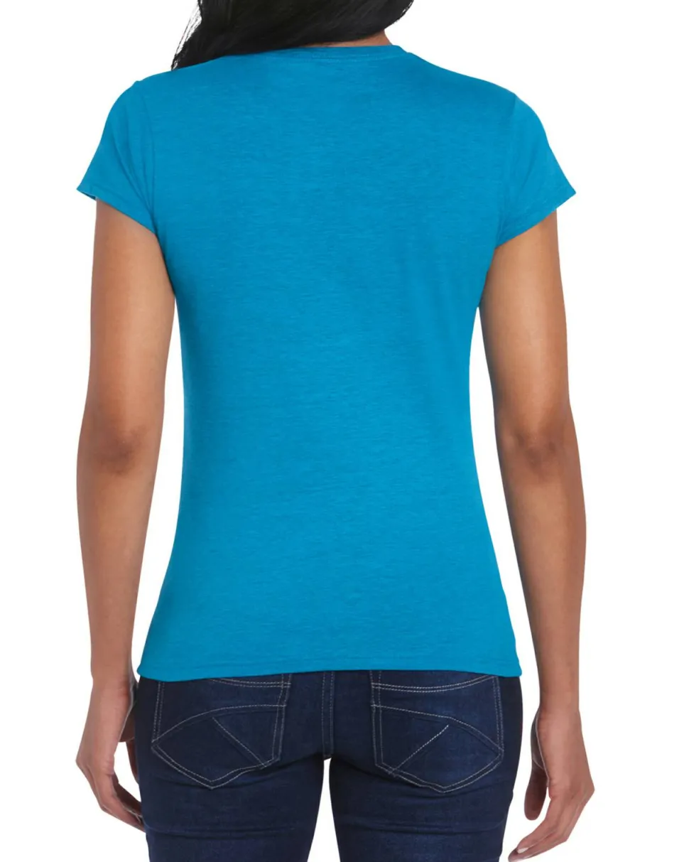 Gildan 64000L - T-shirt manches courtes femme RingSpun