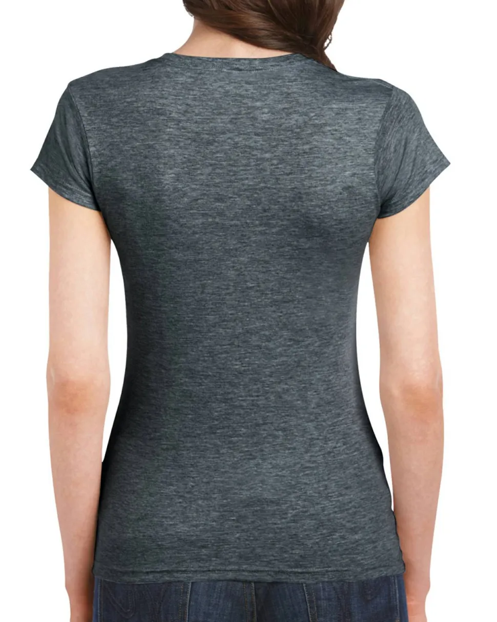Gildan 64000L - T-shirt manches courtes femme RingSpun