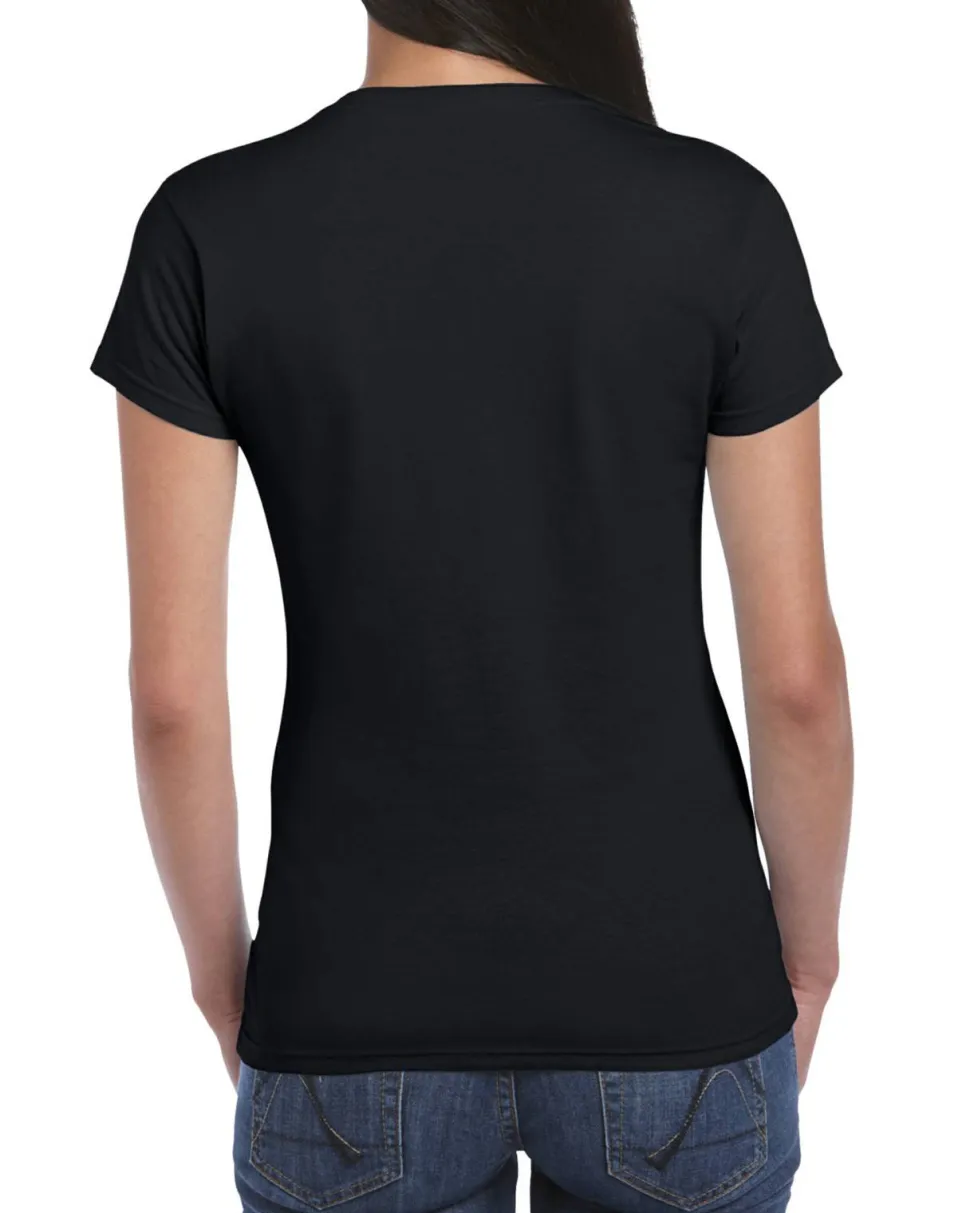 Gildan 64000L - T-shirt manches courtes femme RingSpun