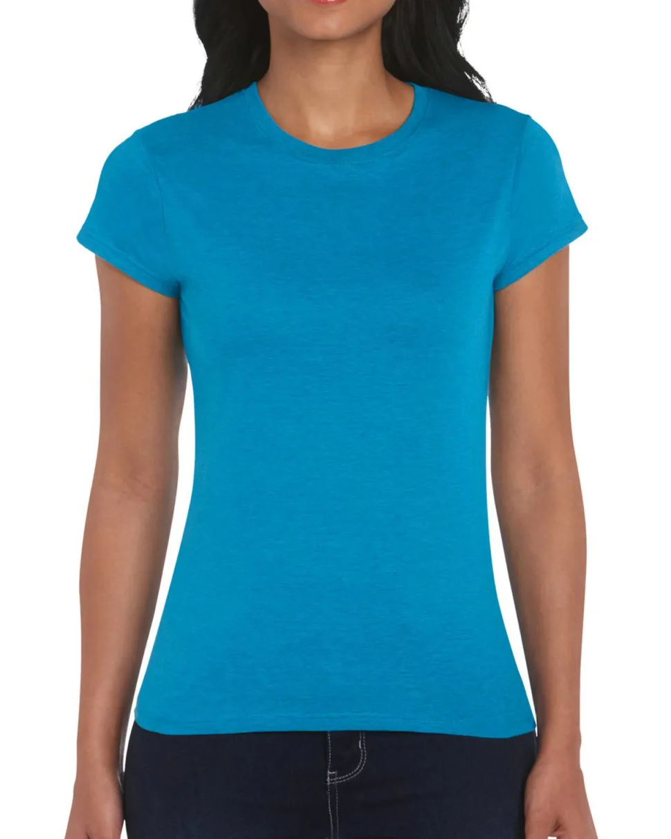 Gildan 64000L - T-shirt manches courtes femme RingSpun