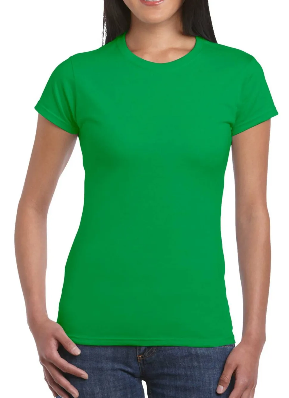Gildan 64000L - T-shirt manches courtes femme RingSpun