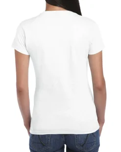 Gildan 64000L - T-shirt manches courtes femme RingSpun