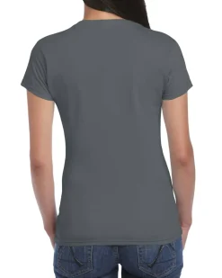 Gildan 64000L - T-shirt manches courtes femme RingSpun