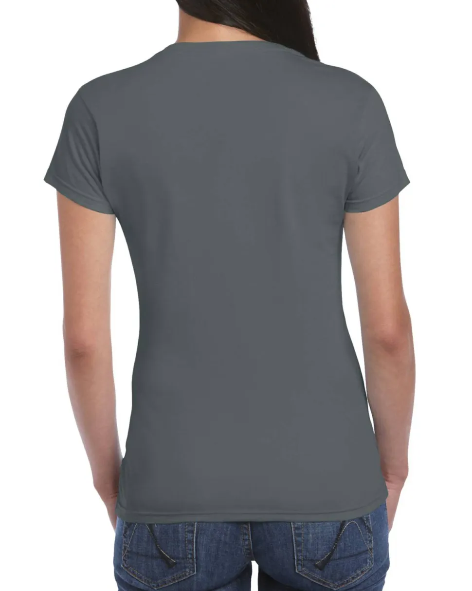 Gildan 64000L - T-shirt manches courtes femme RingSpun