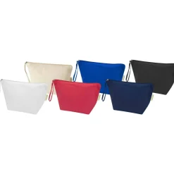 Grande pochette à accessoires Odisha de 3 L bio certifiée OCS 180 g/m² - EgotierPro 120785
