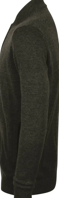 Henbury H718 - Cardigan Bomber Tricoté Unisexe Élégant