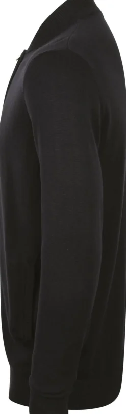 Henbury H718 - Cardigan Bomber Tricoté Unisexe Élégant