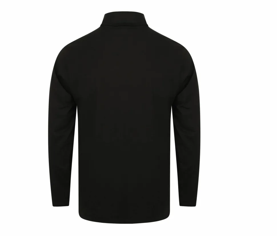 Henbury H020 - Haut Col Roulé à Manches Longues Confort