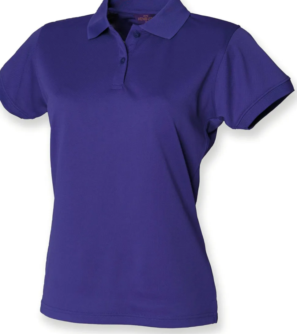 Henbury H476 - POLO FEMME COOLPLUS®
