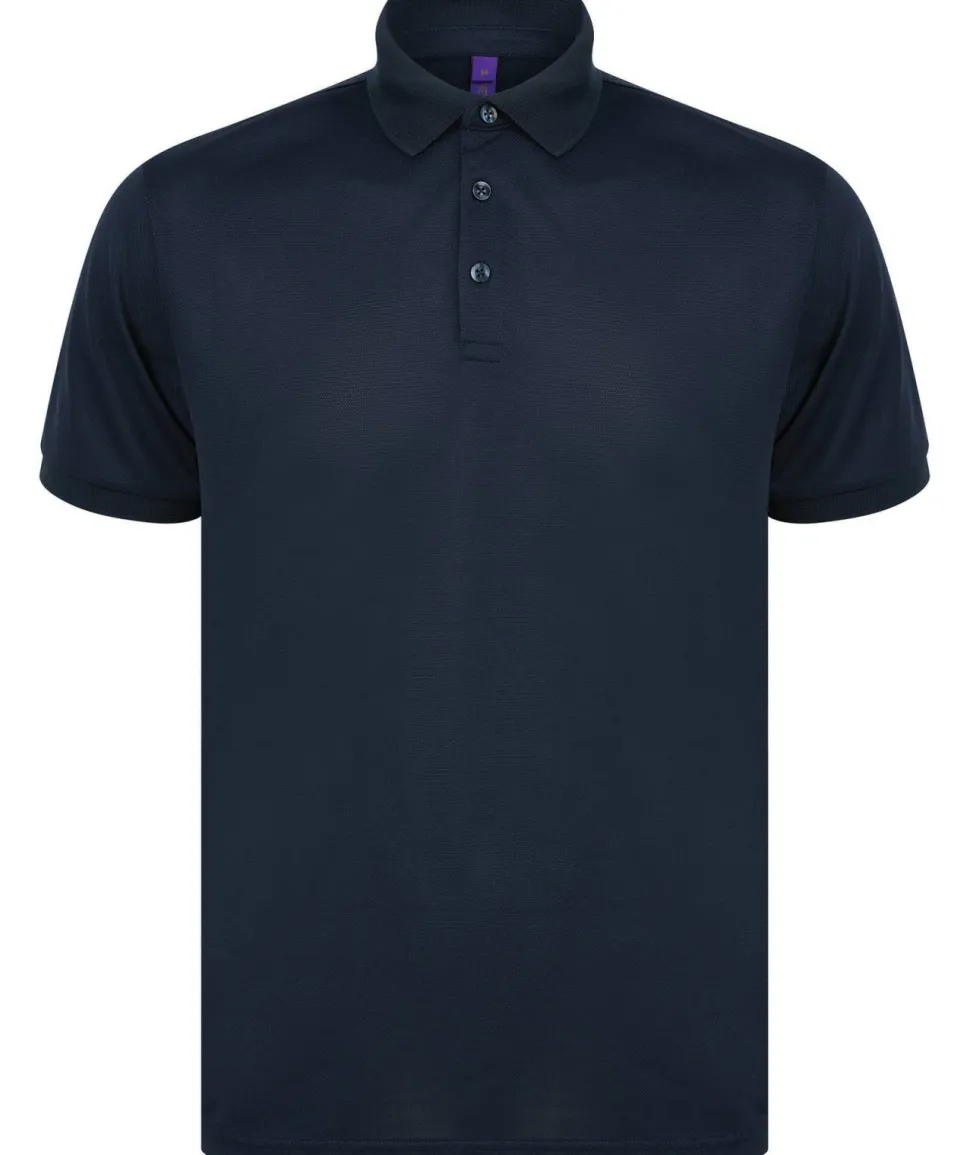 Henbury H465 - Polo homme polyester recyclé