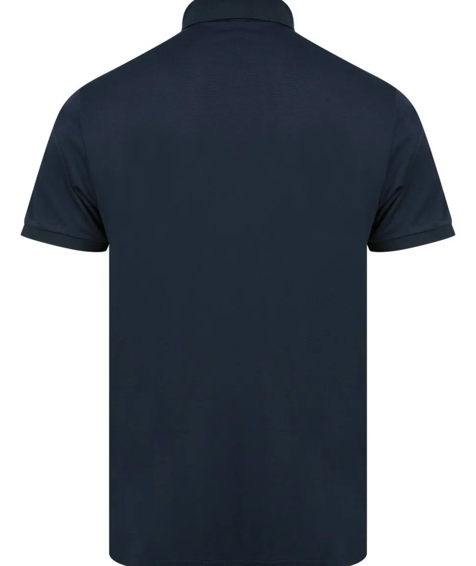 Henbury H465 - Polo homme polyester recyclé