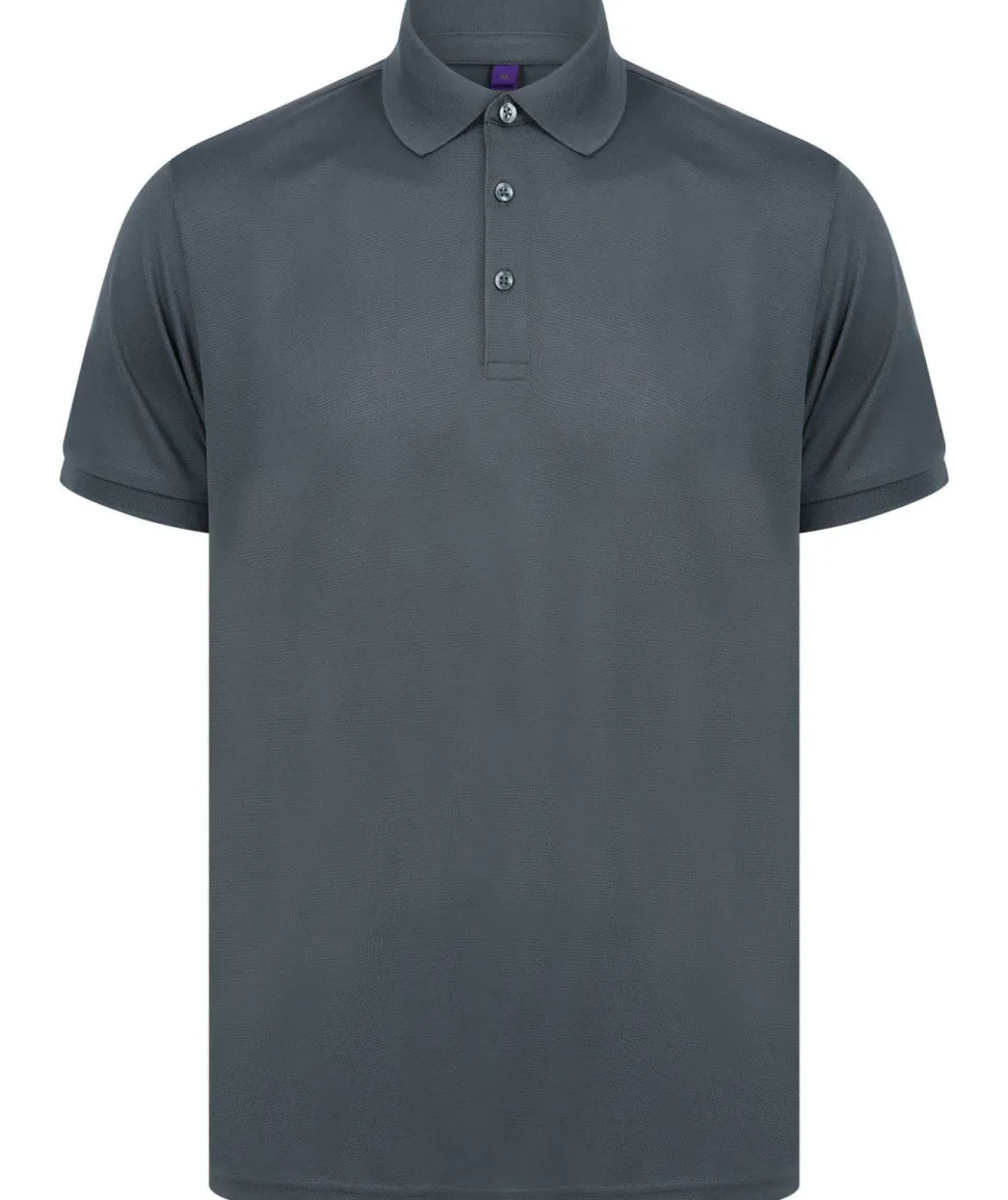 Henbury H465 - Polo homme polyester recyclé
