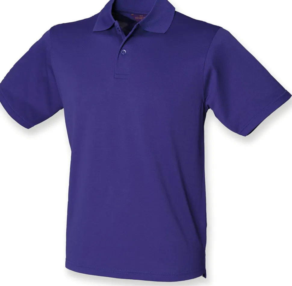 Henbury H475 - Polo Piqué Respirant Coolplus® Confort