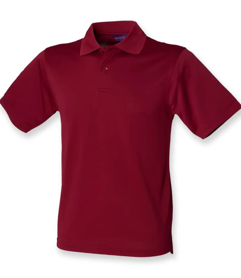Henbury H475 - Polo Piqué Respirant Coolplus® Confort