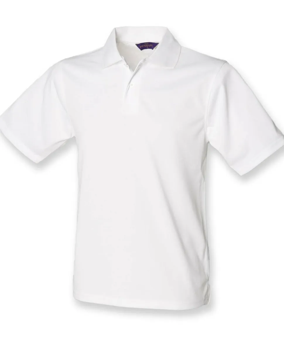 Henbury H475 - Polo Piqué Respirant Coolplus® Confort